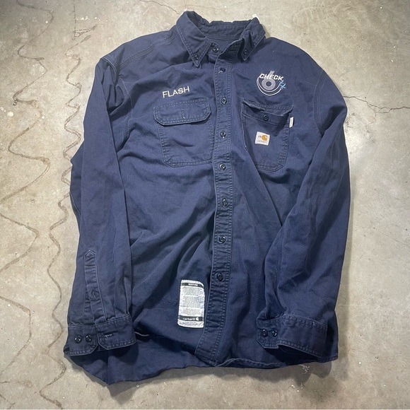 Carhartt Flame Resistant Button Down Jacket Men’s XL